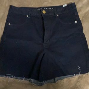 American Eagle High Waisted Shorts size 14